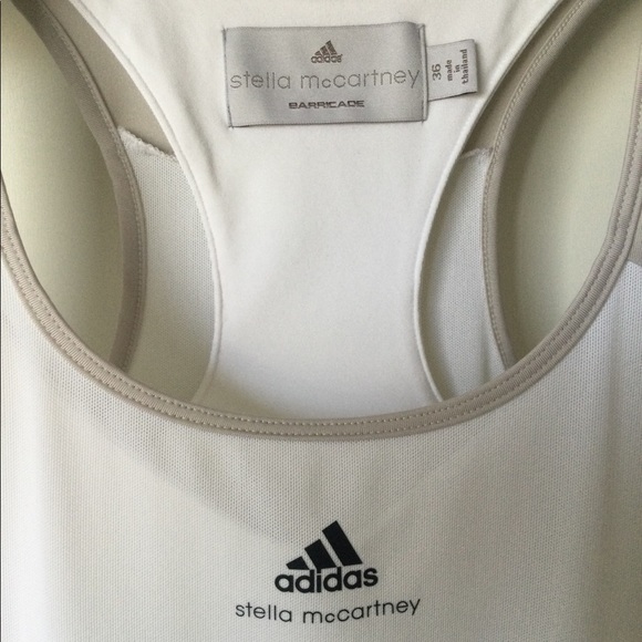 Adidas Stella McCartney Barricade Tennis Dress Sz 36 RunYellow/Powder White - Picture 13 of 13
